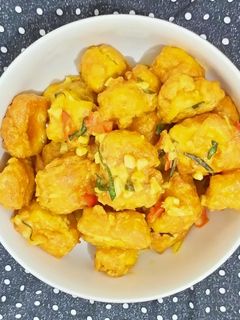Foto resep Tahu Telur Asin / Salted Egg Tofu