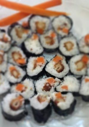 Foto resep sushi naget