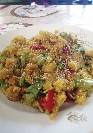 Una foto de Ensalada de Quinoa