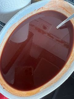 Una foto de Salsa barbacoa para costillares