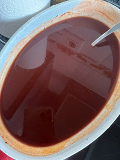 Una foto de Salsa barbacoa para costillares