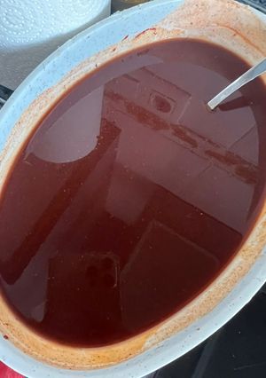 Una foto de Salsa barbacoa para costillares