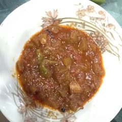 A picture of Lauki ka salan.