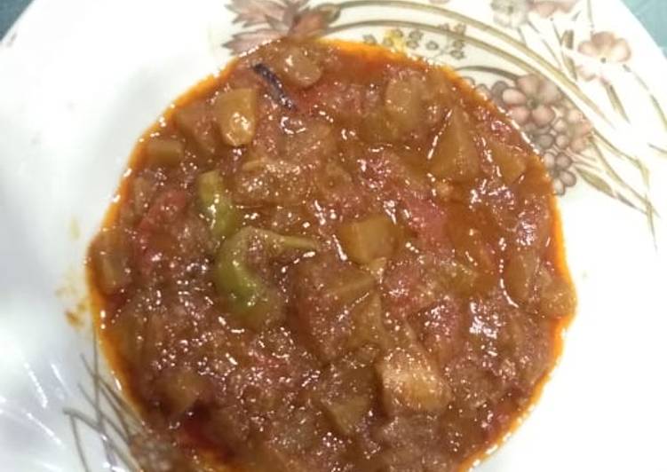Recipe: Yummy Lauki ka salan