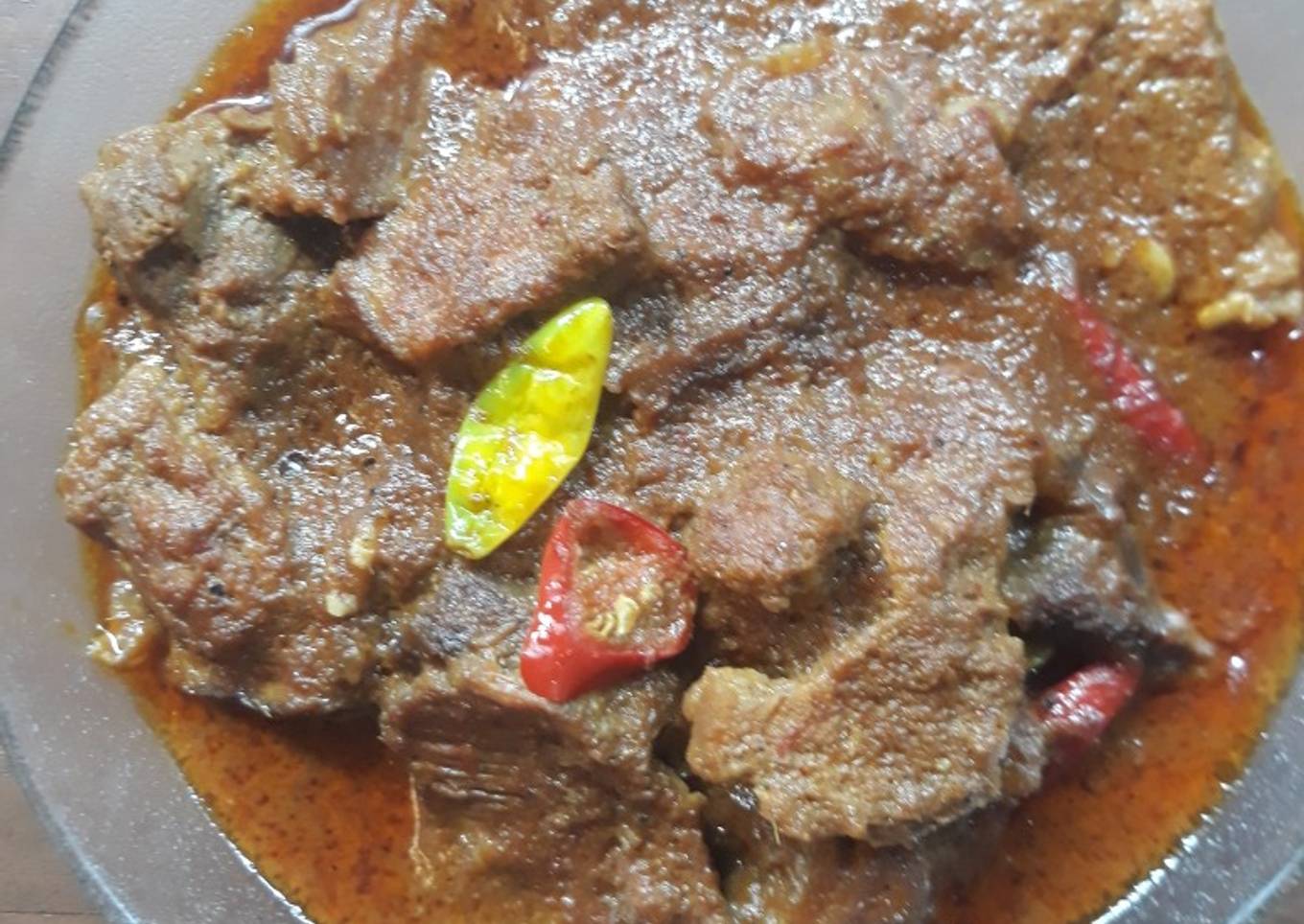 Rendang daging Endess 👌