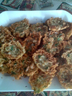 Una foto de Tortillitas de camarones