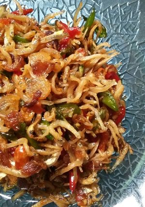 Foto resep Teri medan sambal potong 