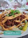 Chili cheese fríes