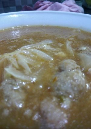 Foto resep Meatball Cream Soup