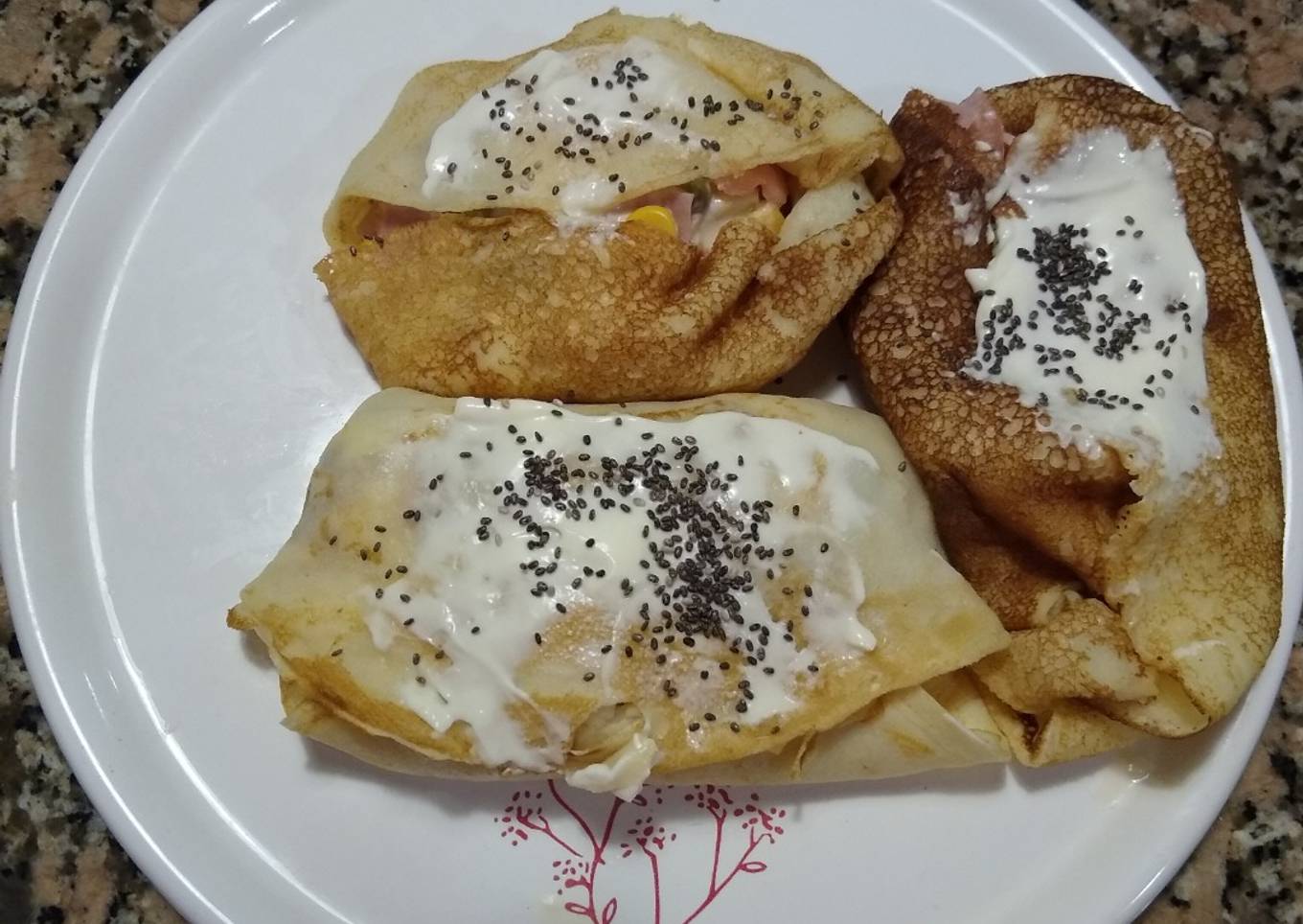 Crepês simples de verano🌞