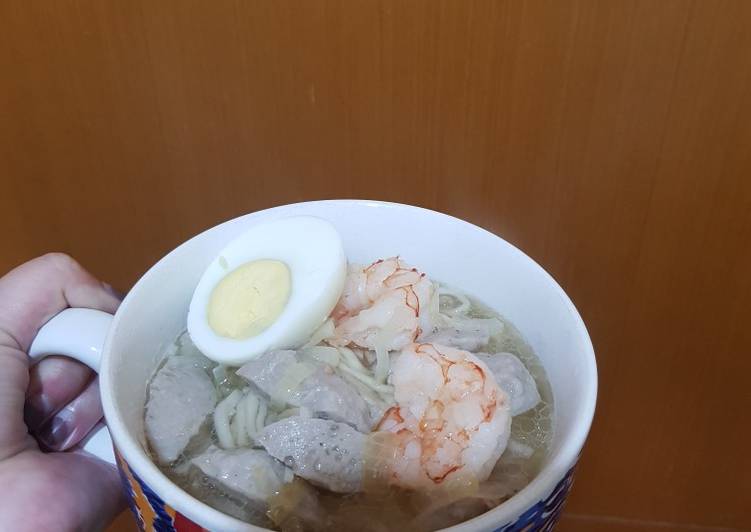 Ramen ala kadarnya (Simple dan enak)