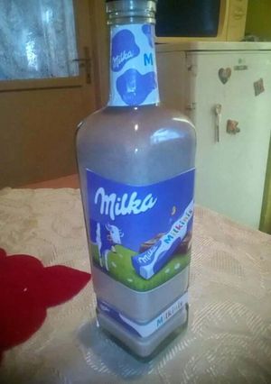Milka likőr recept fotója