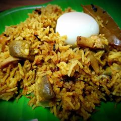 Mushroom Biryani A picture of Mushroom Biryani.