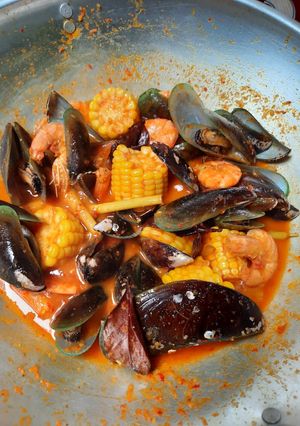 Foto resep Seafood saos padang
