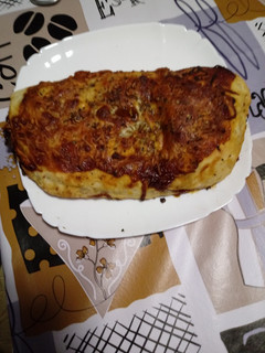 Una foto de Pizza calzone de aprovechamiento
