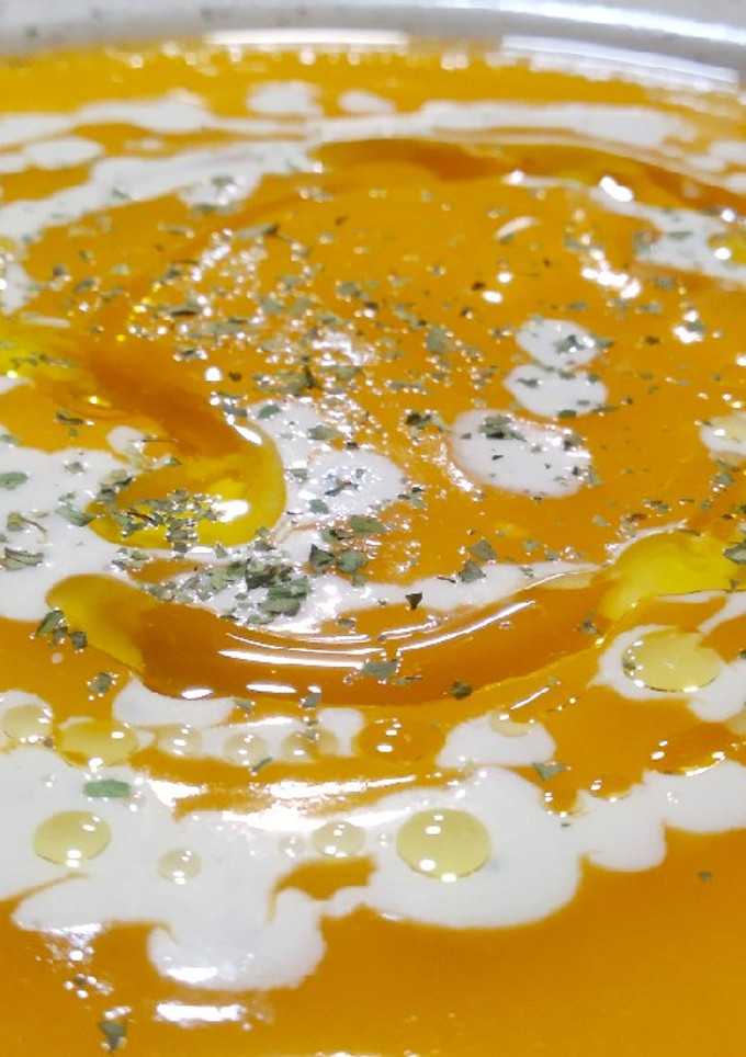 Una foto de Crema de calabaza