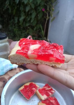 Una foto de Tarta de gelatina a mi manera😊