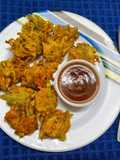 Crispy Ivy Gourd or Kurkure Kundru Fritters
