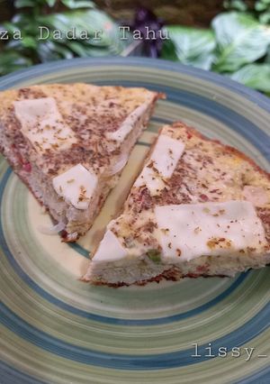 Foto resep Pizza Dadar Tahu Sederhana