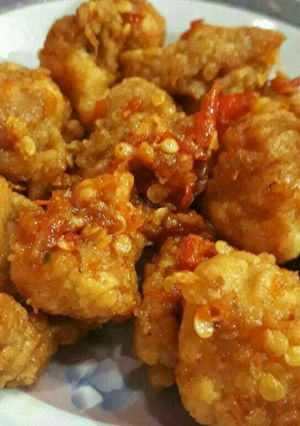 Foto resep Ayam Popcorn sambal bawang
