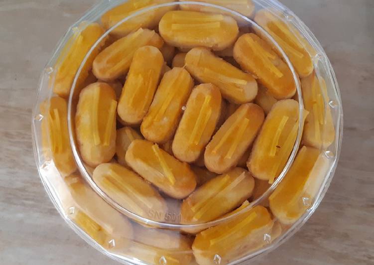 Recipe: Perfect Kastengels keju kinclong