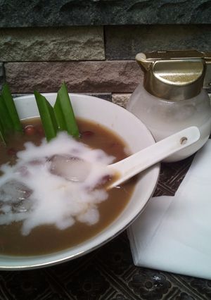 Foto resep Es kacang merah