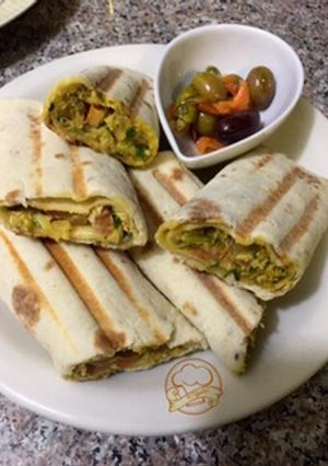 صورة لوصفة خبز صاج