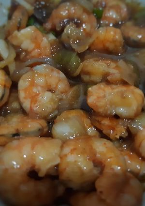 Foto resep Udang teriyaki