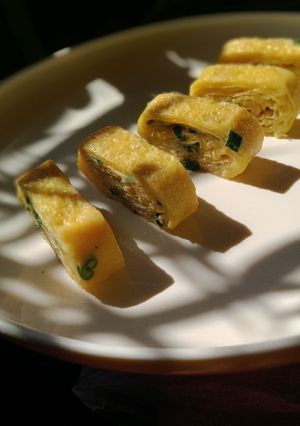 Foto resep Gyeran mari/계란말이/ korean-style rolled egg