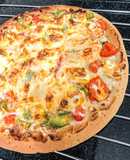 Pizza trứng ngẫu hứng