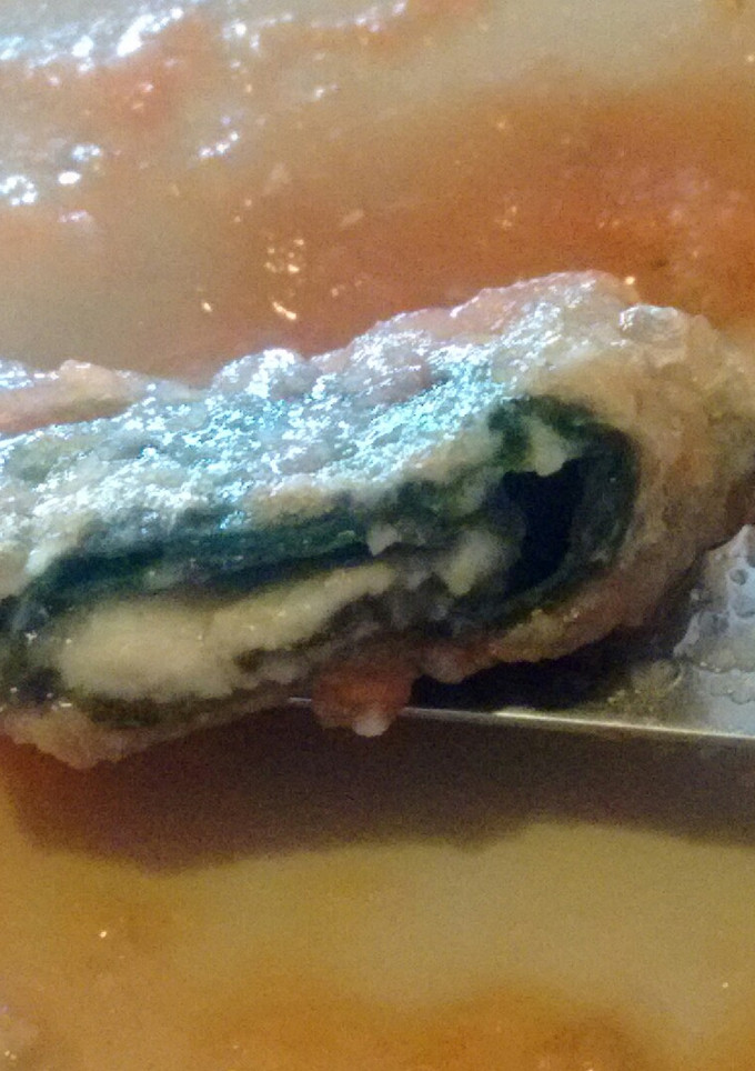 Una foto de Rollitos de acelga