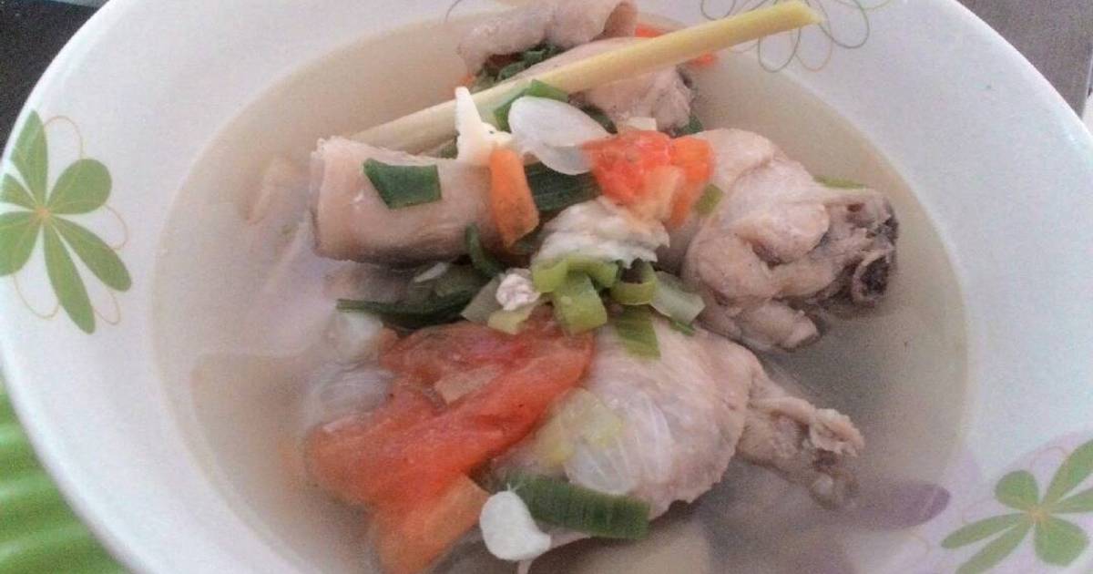 Resep Sup Ayam Sehat Oleh Kkpuri Cookpad