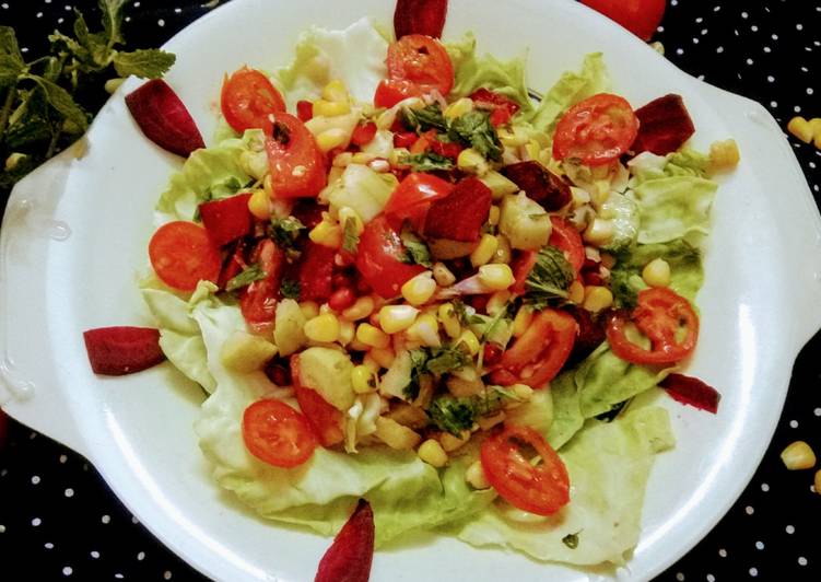 Recipe: Yummy Healthy Dish - Vegetable Salad