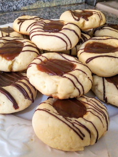 Una foto de Pepas de dulce de leche