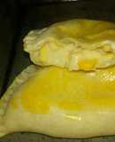 Empanadas de choclo y palmitos