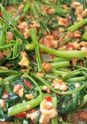Foto resep Tumis Kangkung Tempe Belacan