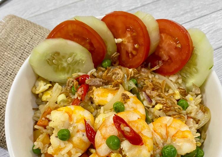 Shrimp Fried Rice | Nasi Goreng Udang