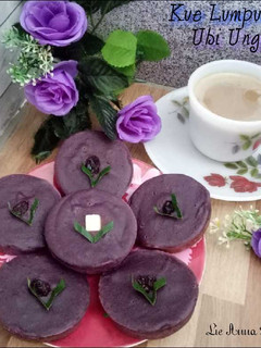 Foto resep Kue Lumpur Ubi Ungu