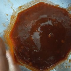 A picture of Lal Mirch chutney.