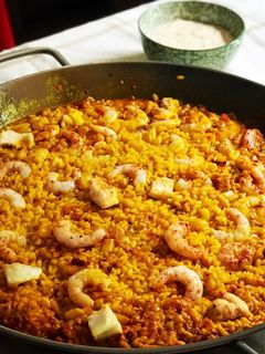 Una foto de Arroz del senyoret