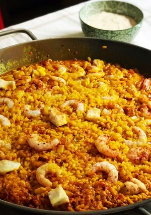 Una foto de Arroz del senyoret