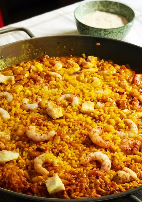 Una foto de Arroz del senyoret