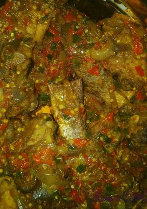 A picture of Peppered Fish.