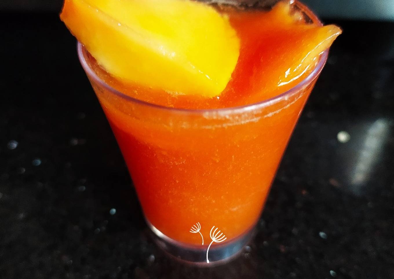 Papaya masala smoothie