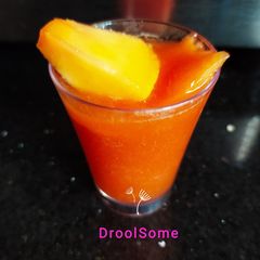 A picture of Papaya masala smoothie.