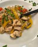 Chicken and Thai Noodles