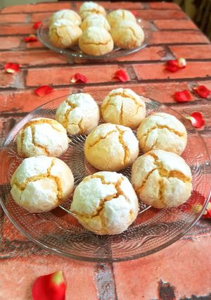 O poză a rețetei Fursecuri crăpate cu lămâie (crinkle cookies)❤.