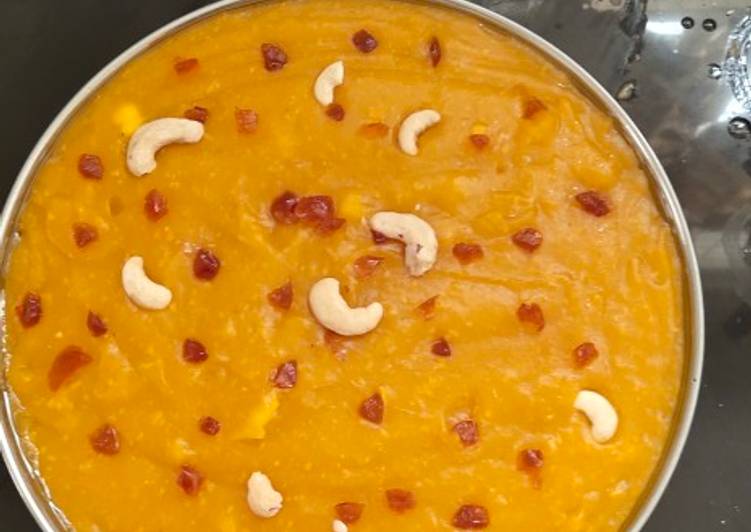 Simple Way to Prepare Any-night-of-the-week Mango halwa