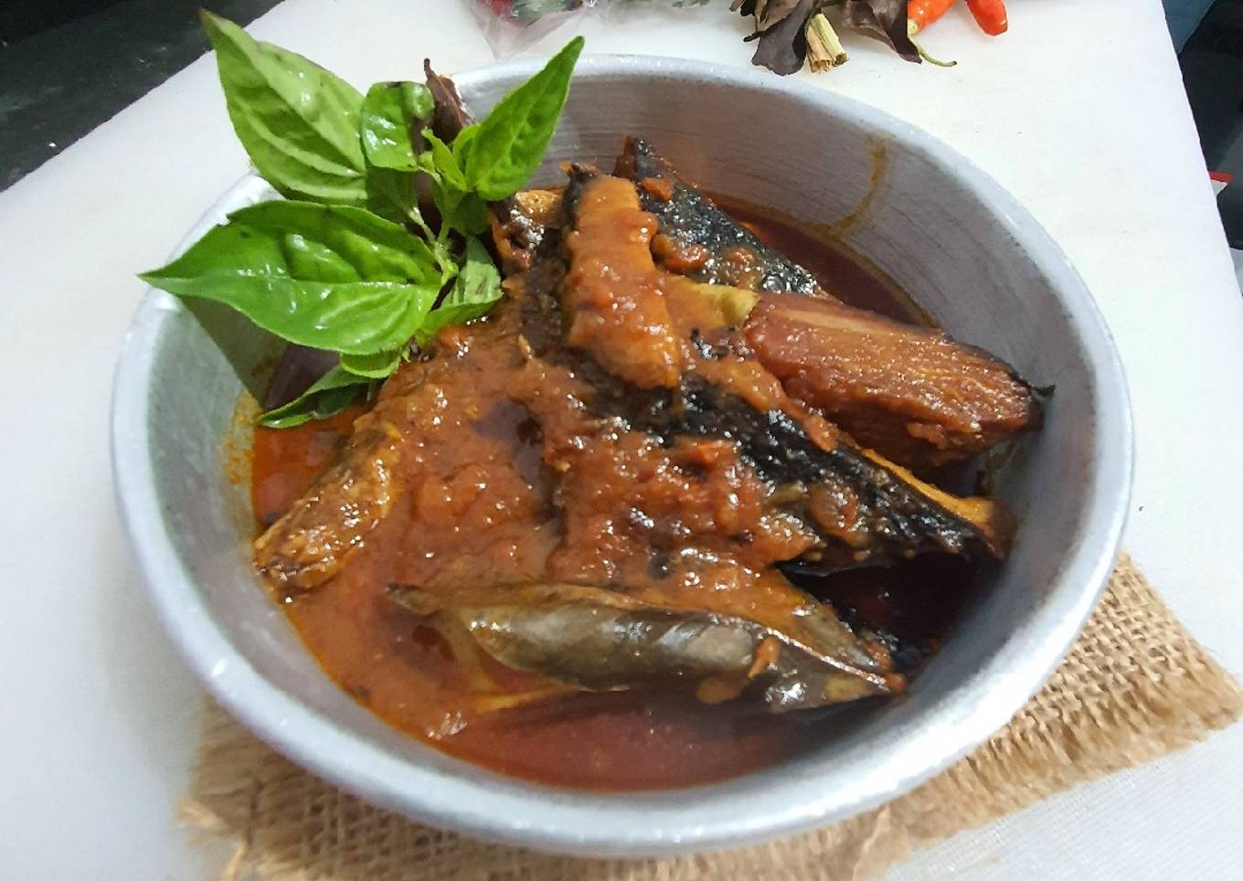 Pindang tongkol balado ala fe