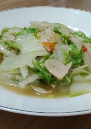 Foto resep Cah Sawi Putih